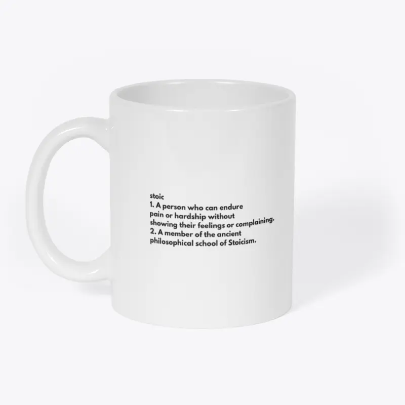 Stoic Definition Mug